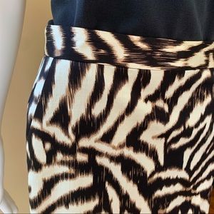 Ann Taylor Animal Print Skirt